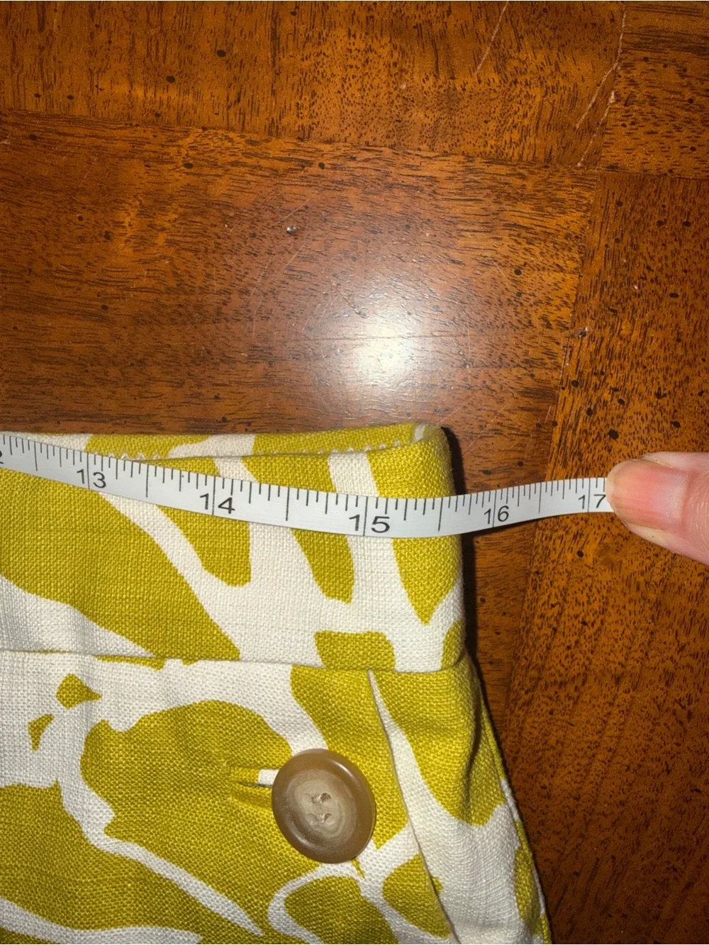 J.Crew Floral Cotton Mini Skirt Mustard Ivory Size 6